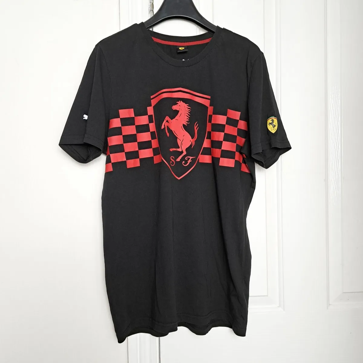 Puma Black Ferrari Race T-shirt Mens Size M - Image 3