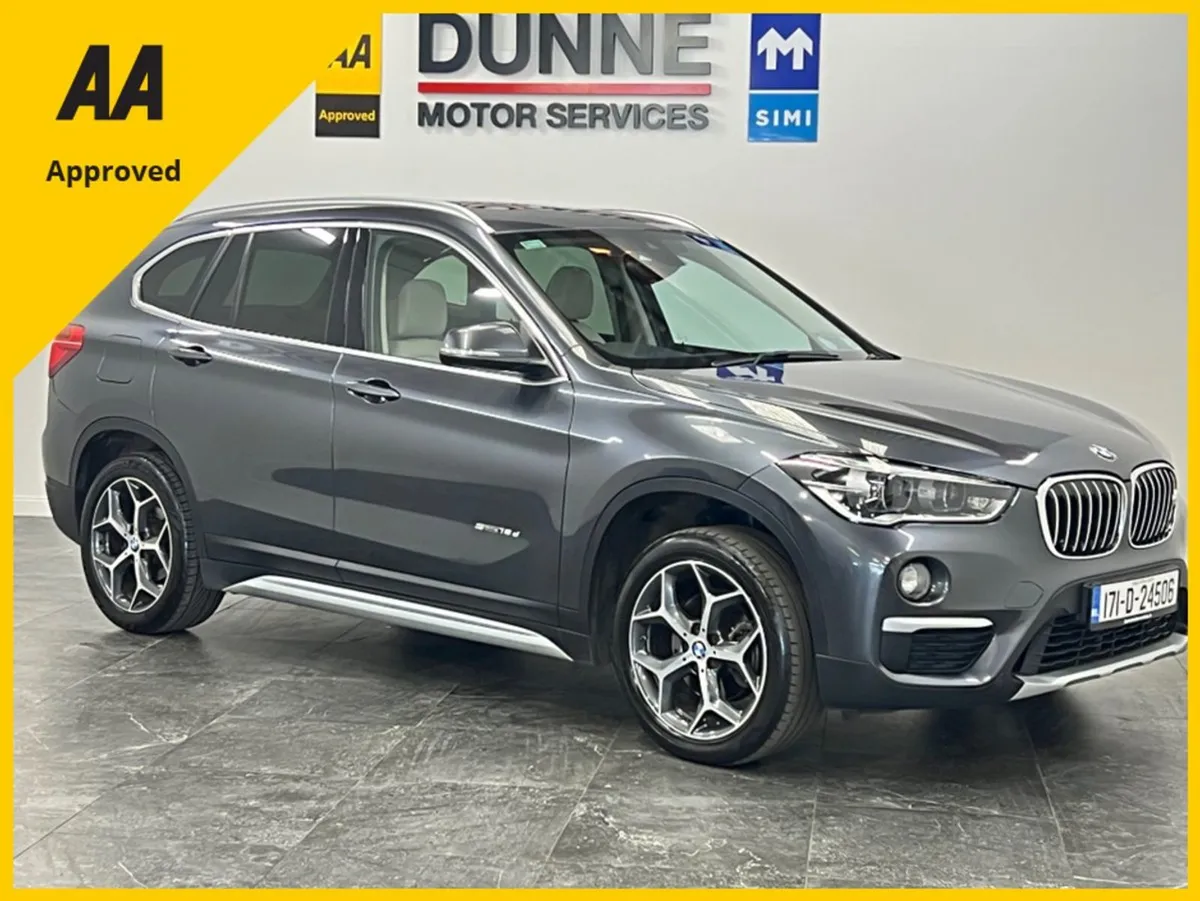 BMW X1 PAN Roof s-drive X-line 4DR Auto sat Nav t - Image 1