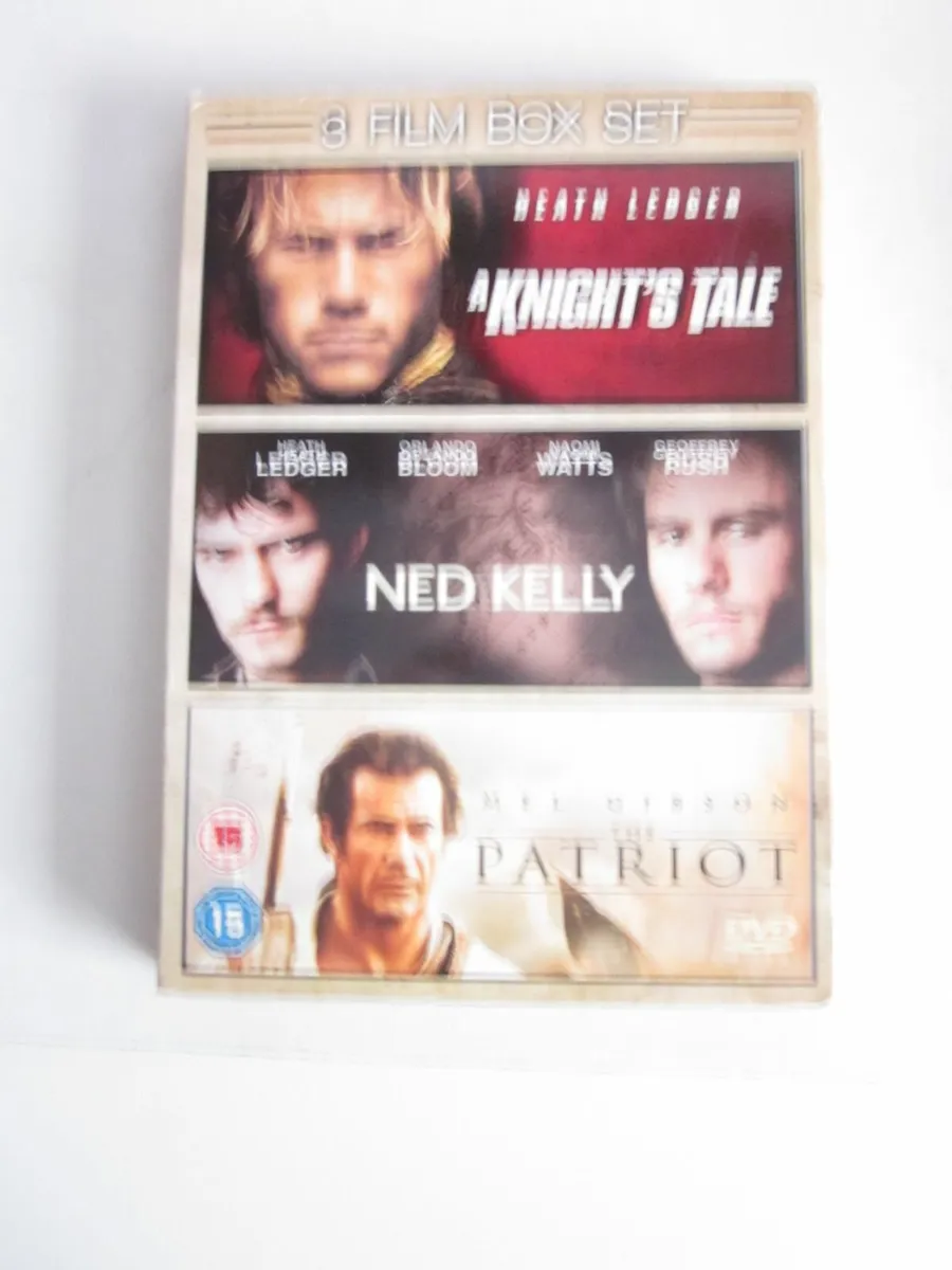 The Patriot/A Knight's Tale/Ned Kelly [DVD] - Image 1