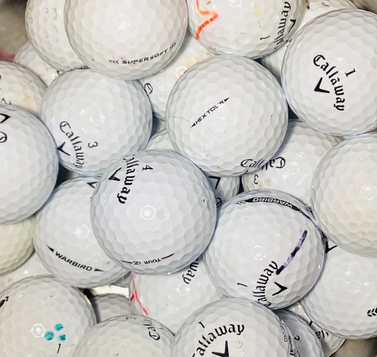 Calaway chromesoft golf balls - Image 1