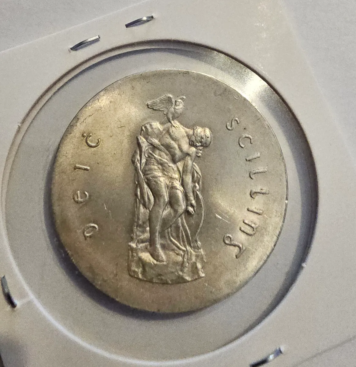 Irish Silver coin and note - Image 4