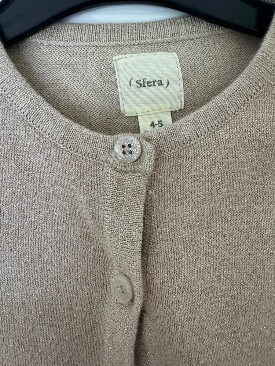 Golden Glitter Cardigan - Image 2