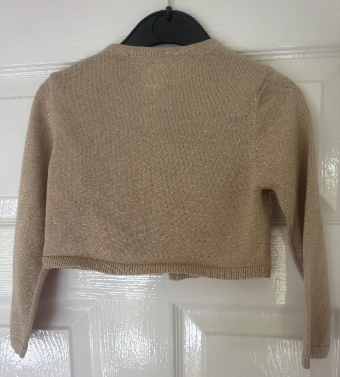 Golden Glitter Cardigan - Image 4