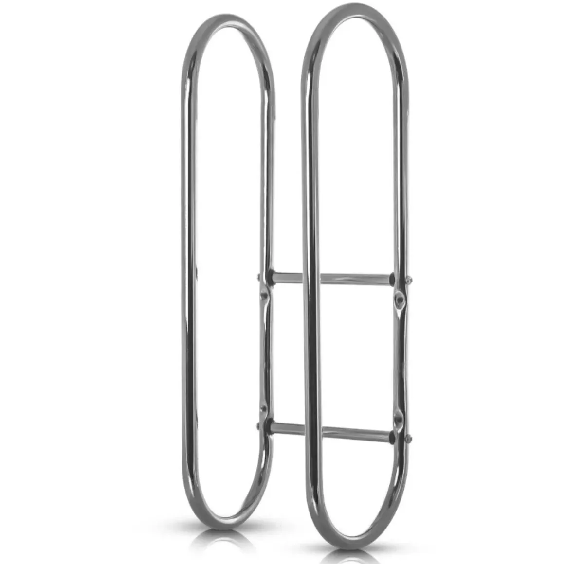 Wall Mounted Chrome Towel Holder Bathroom NEW - Image 4