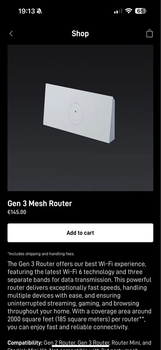 Gen 3 Mesh Router - Image 1