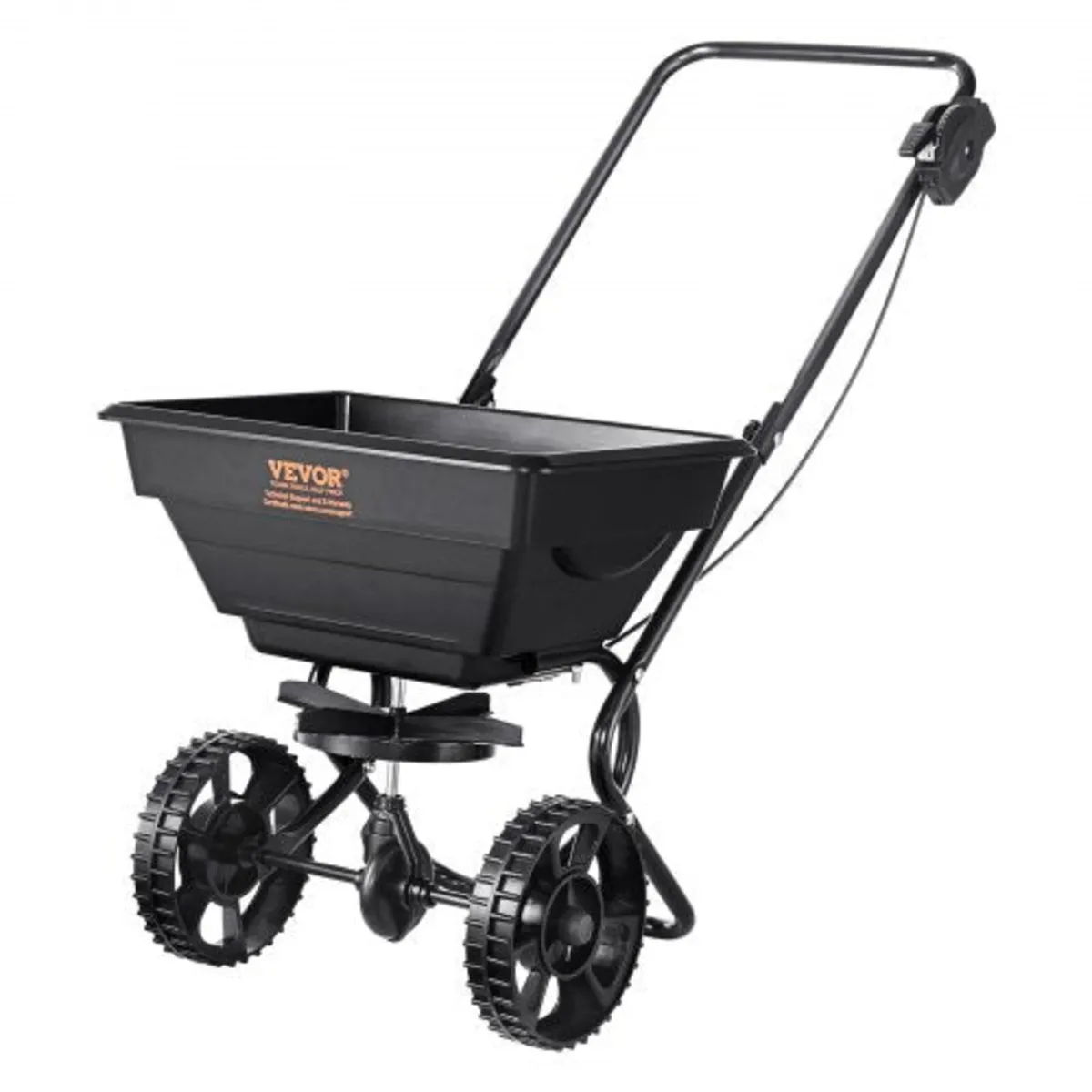 Broadcast Spreader, 25 LB Walk-Behind Turf Spreade
