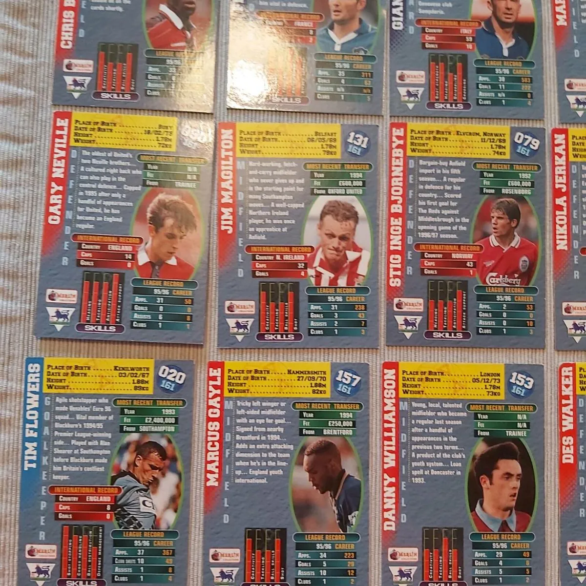 Football cards Merlin premier gold - Image 2