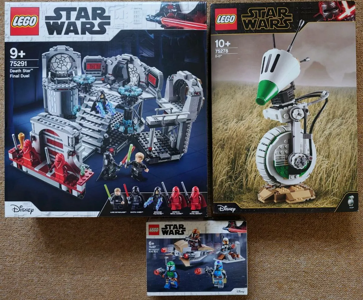 Lego Star Wars sets(3),all retired(image 1&10). - Image 1