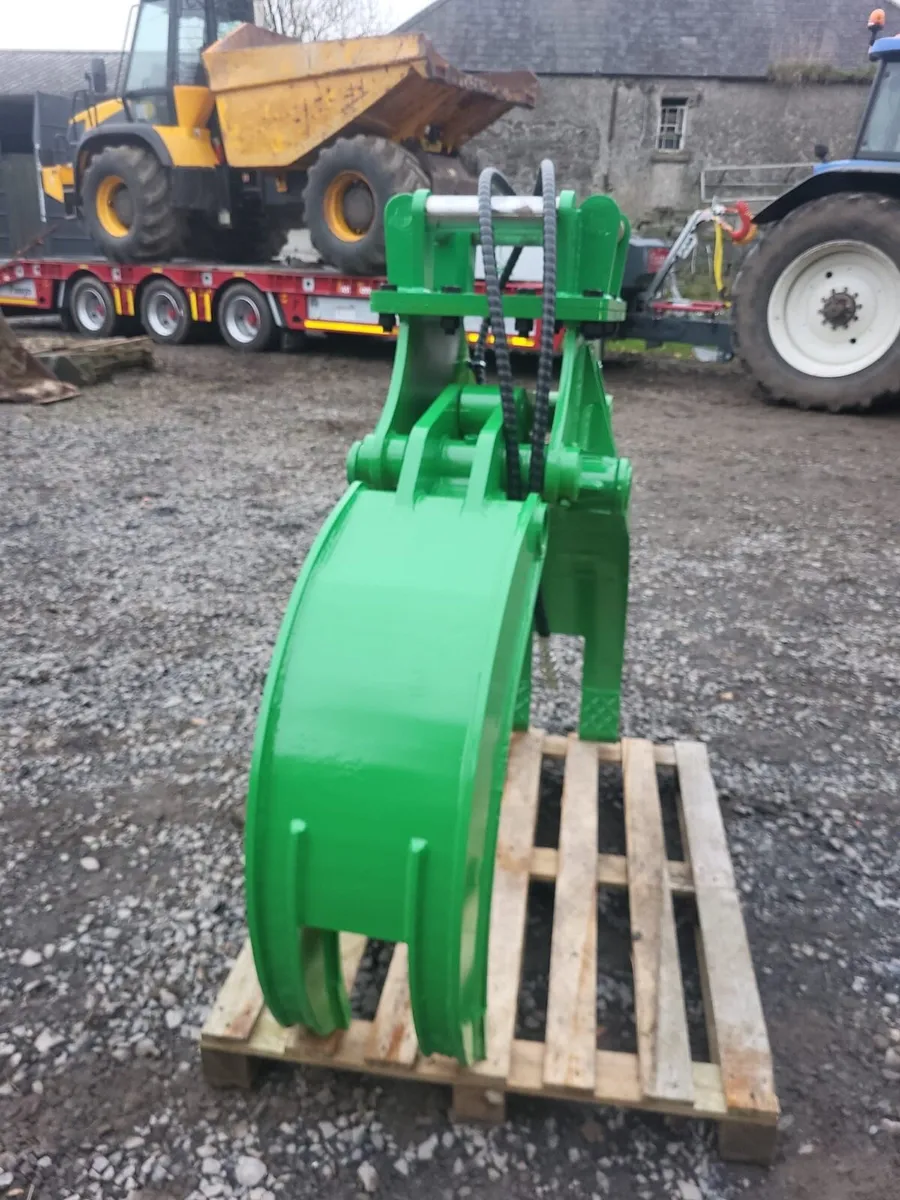 New heavy duty Hyd grab   65mm pins - Image 2
