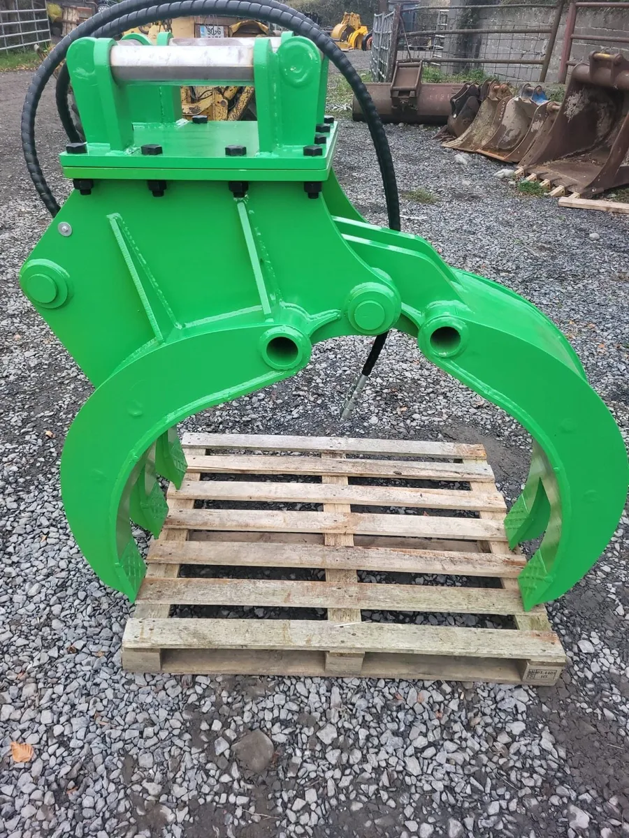 New heavy duty Hyd grab   65mm pins - Image 3