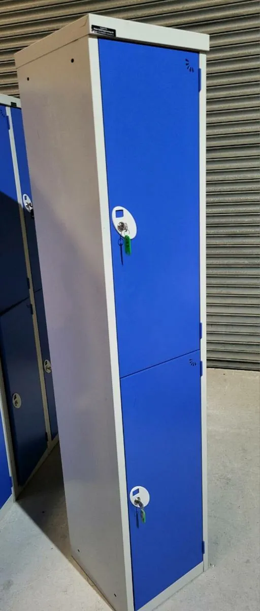 Extra Deep Wide Door Lockers With Keys. - Image 3