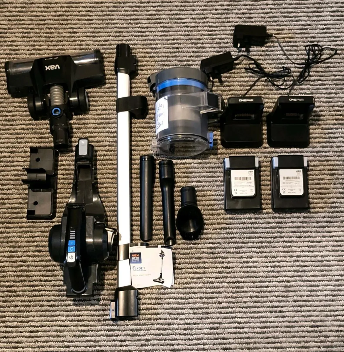 Vax Blade 3 Vacuum Cleaner, 2 batteries - Image 1