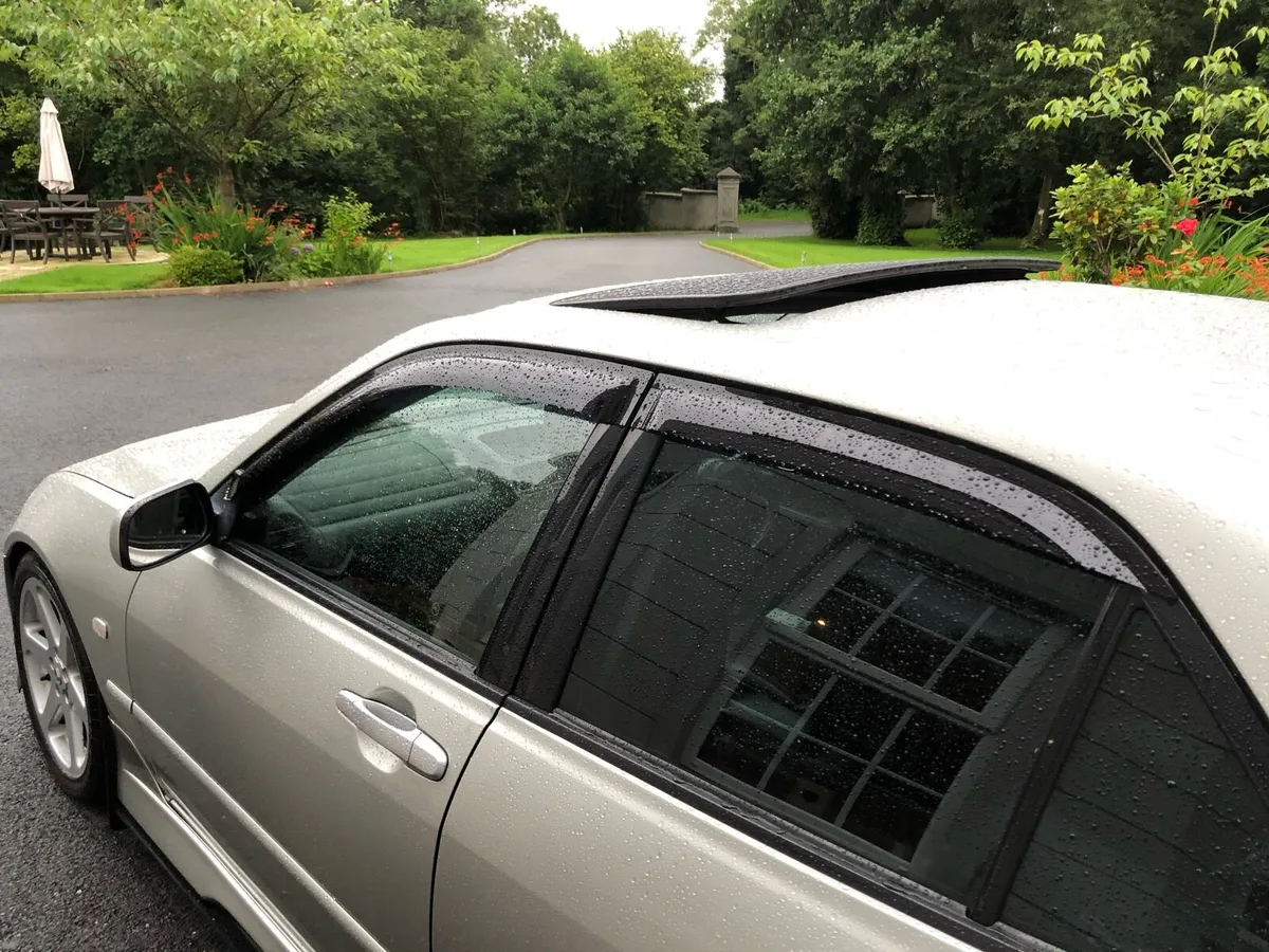 Lexus IS200 Wind Deflectors & Rear Window Spoilers - Image 2