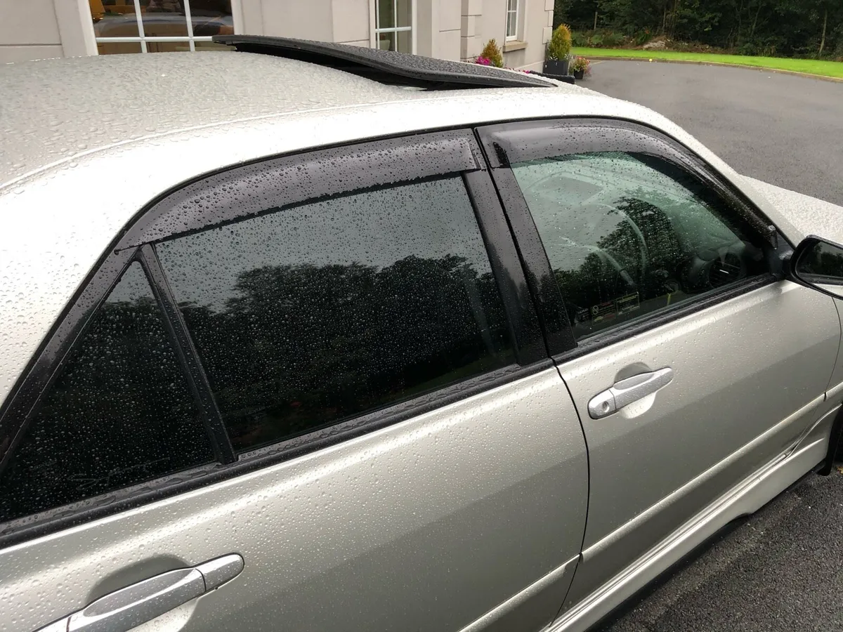 Lexus IS200 Wind Deflectors & Rear Window Spoilers - Image 3