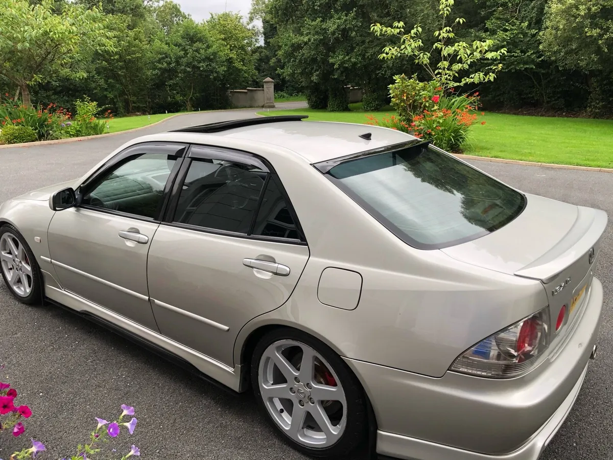 Lexus IS200 Wind Deflectors & Rear Window Spoilers - Image 1