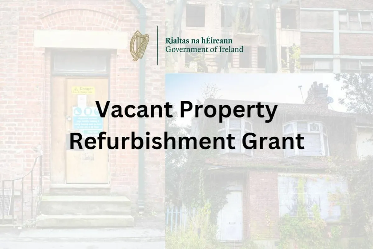 Vacant & Derelict Property Grant Applications - Image 1