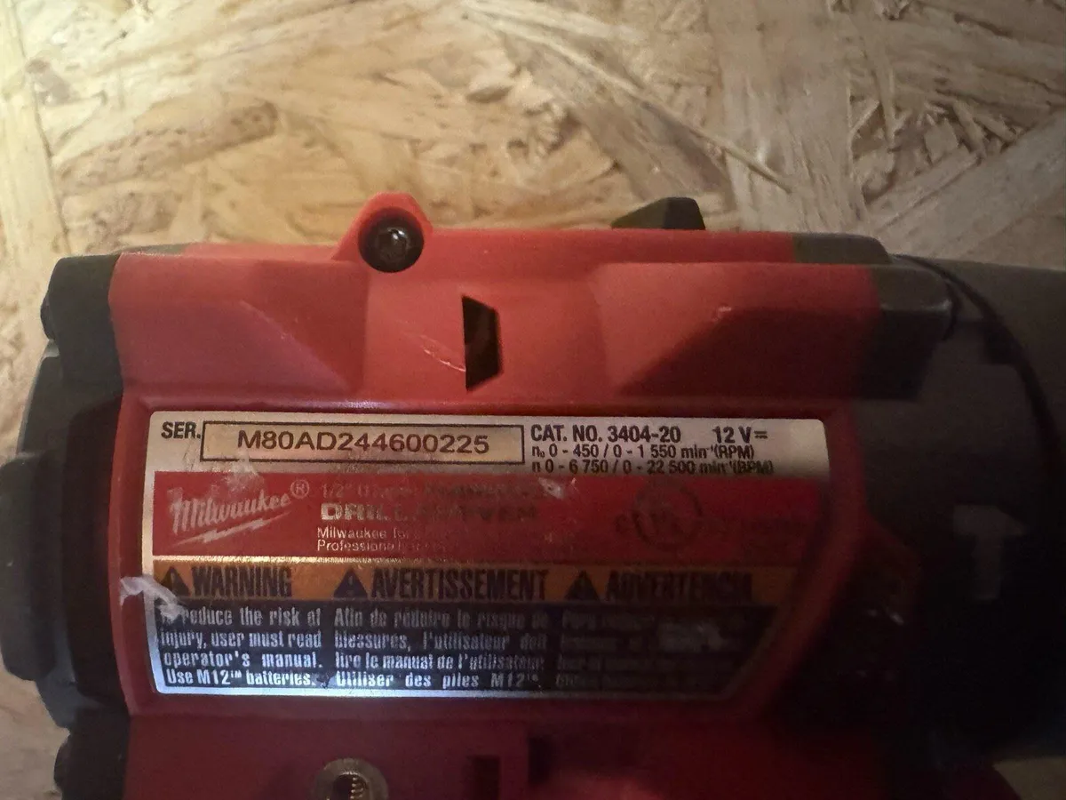 Milwaukee m12 drill - Image 2
