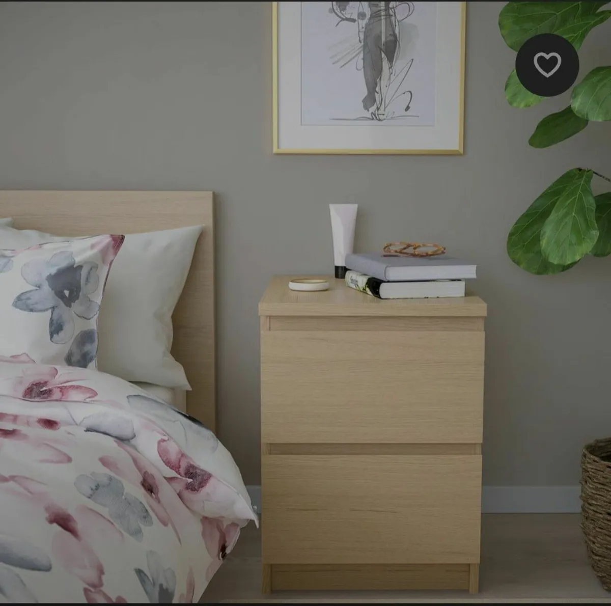 Ikea 2 drawer locker x2 (pair) - Image 3