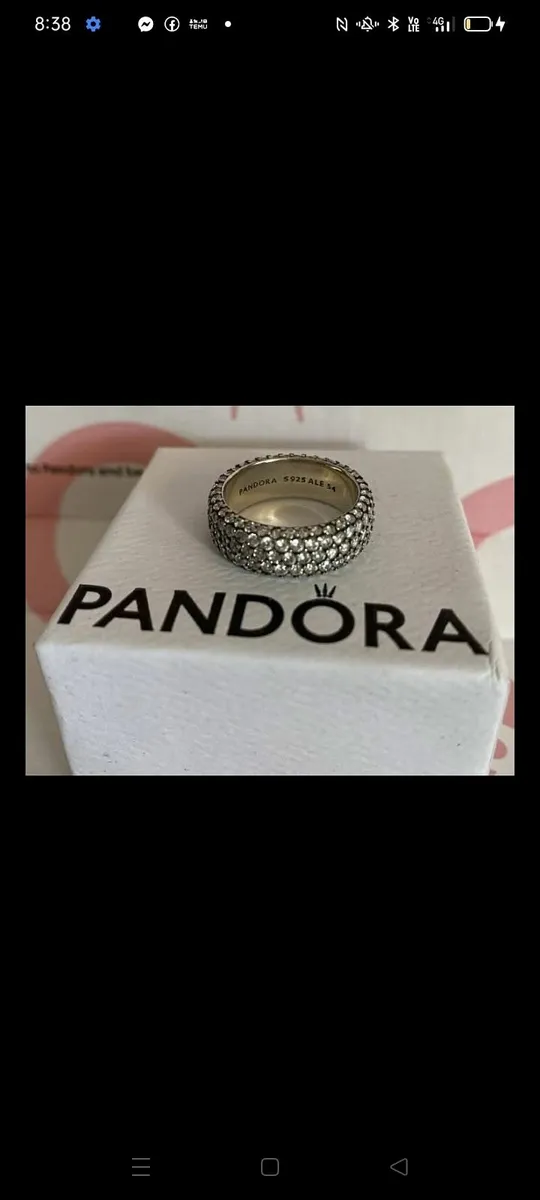 Beautiful Genuine Pandora Ring - Image 1