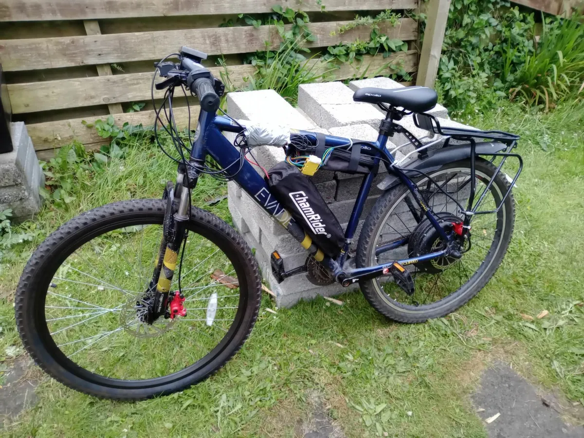 E- Bike 1500w 14.5ah 48v with display - Image 1