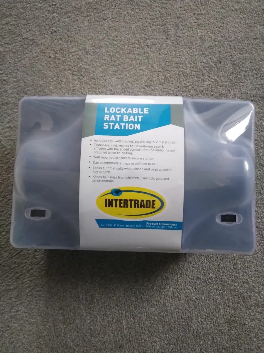 💥 NEW 💥rat bait station with keys - Image 4