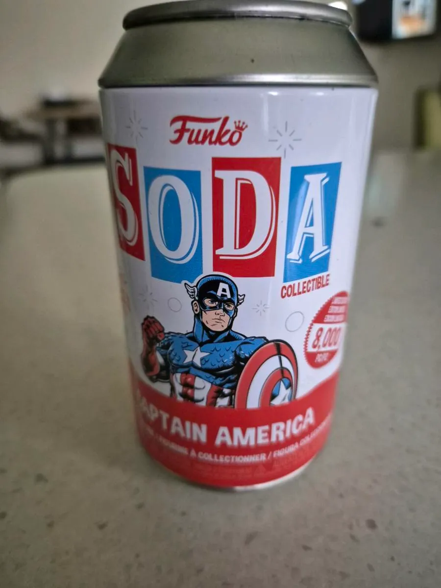 Captain America Funko soda (All common no chase) - Image 2