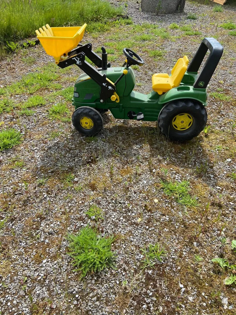 Kids John Deer tractor - Image 4
