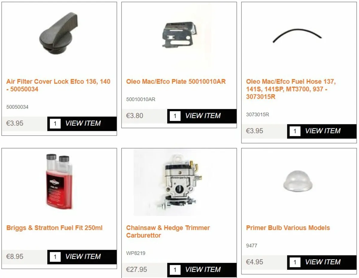 Oleo Mac / Efco Spare Parts - Image 2