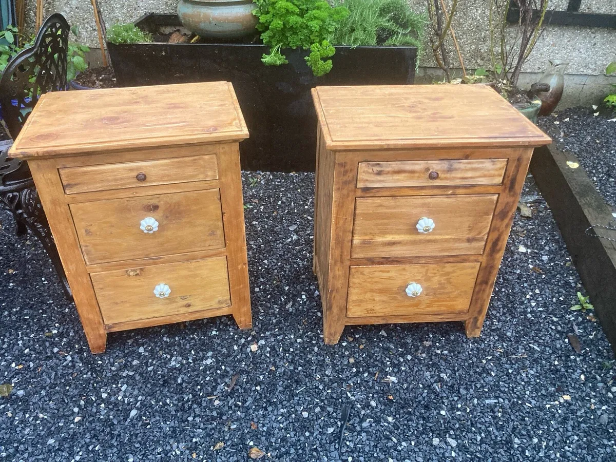 Bedside lockers - Image 1