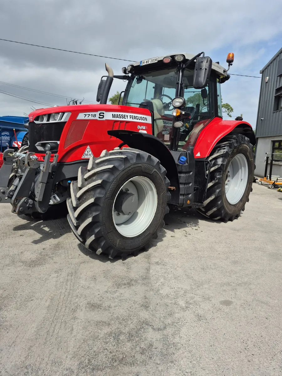 Massey Ferguson 7718S Tractor - Image 1