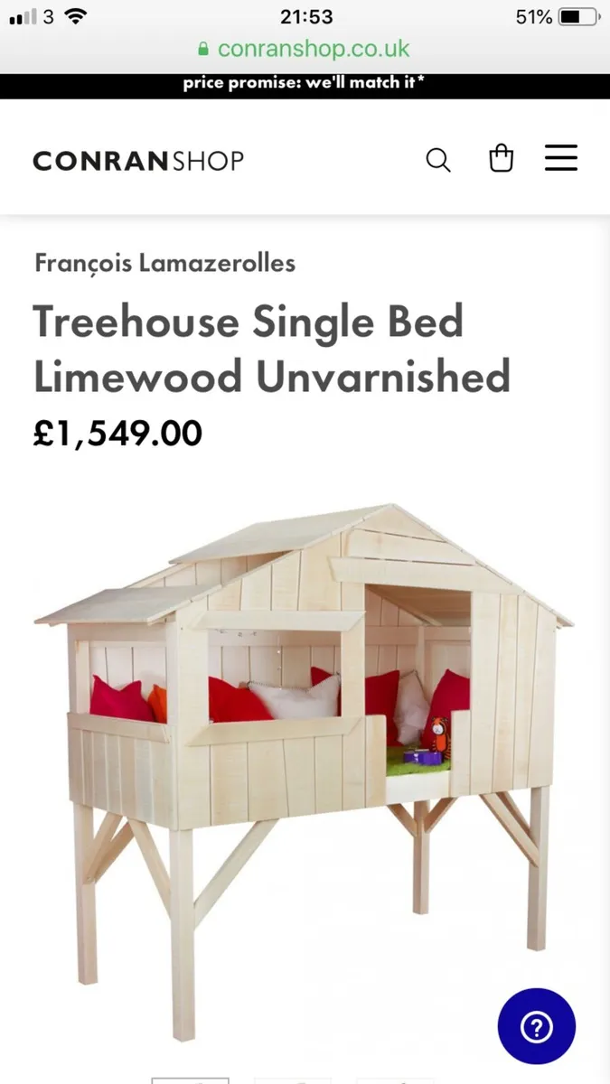 Bunk bed  / treehouse  bed - Image 3