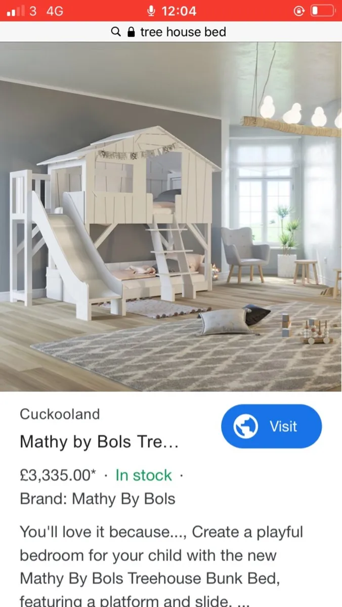 Bunk bed  / treehouse  bed - Image 4