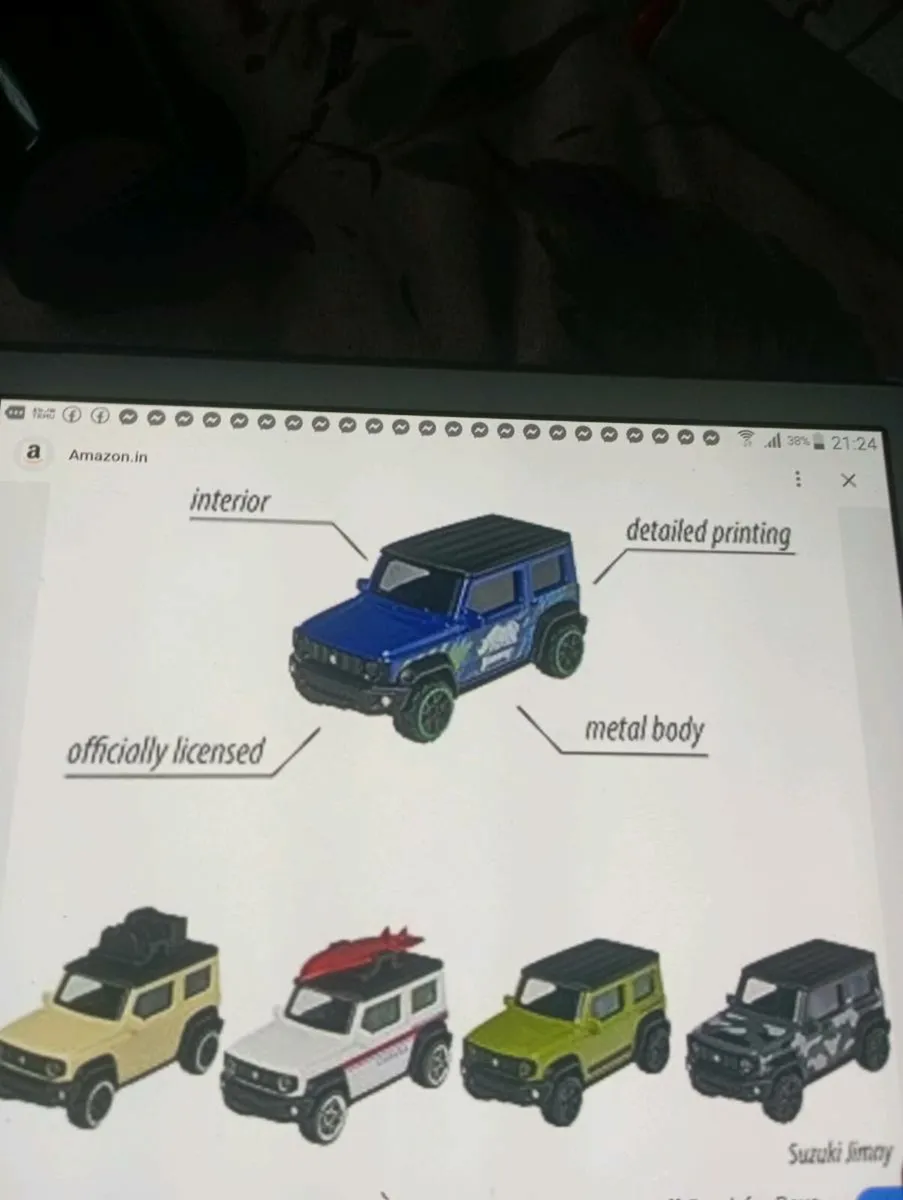 MAJORETTE SUZUKI JIMMY 5-PICE GIFT SET SUV MODLES - Image 3