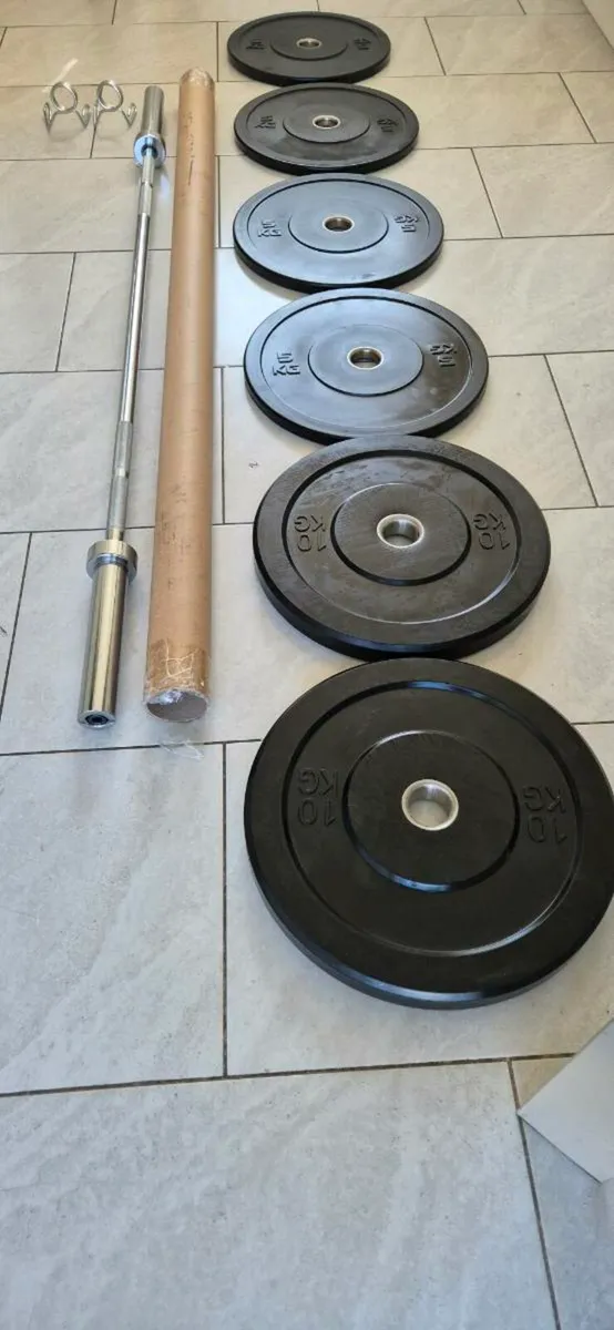 Brand new Olympic Olympic bumper weight lifting se - Image 4