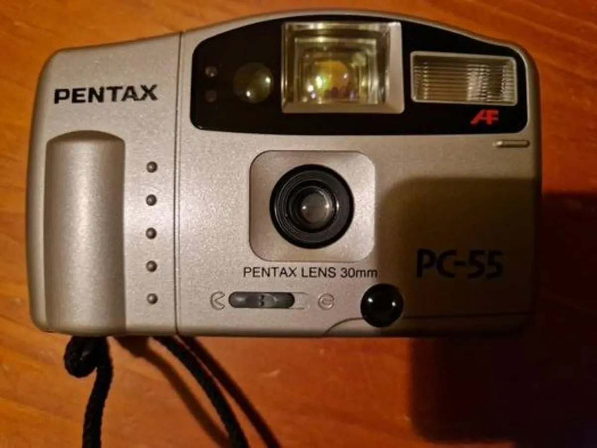 Pentax PC-55 Film Camera, incls Brochure Batteries - Image 3