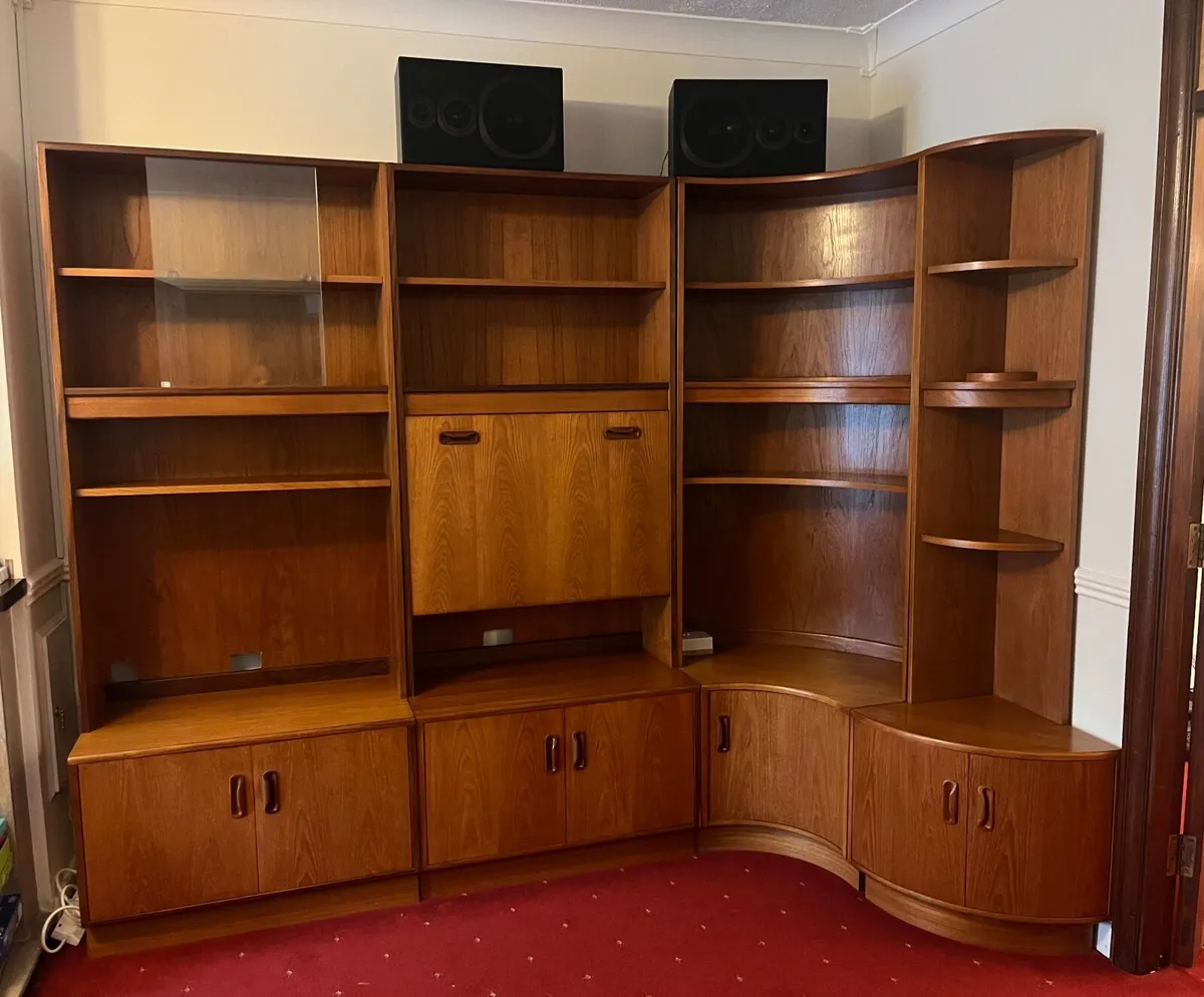 G-Plan Mid-Century Wall Units / Cabinet(s) x 4 - Image 1