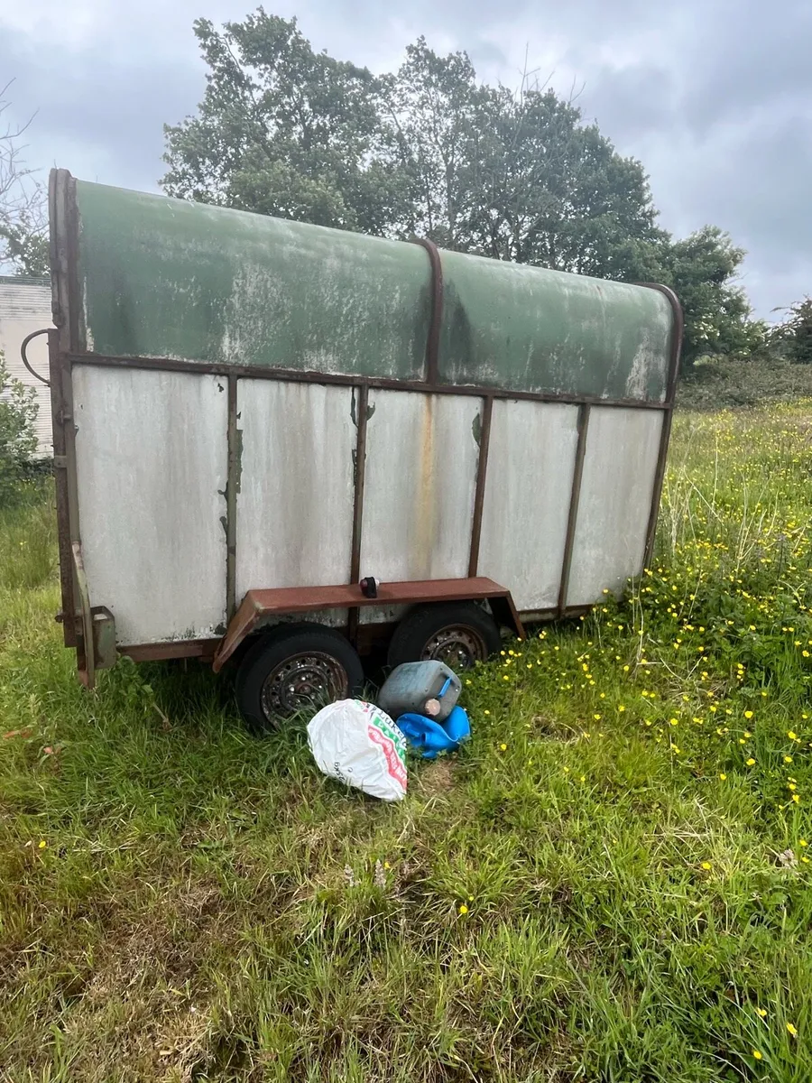 Two cattle trailers - Image 1