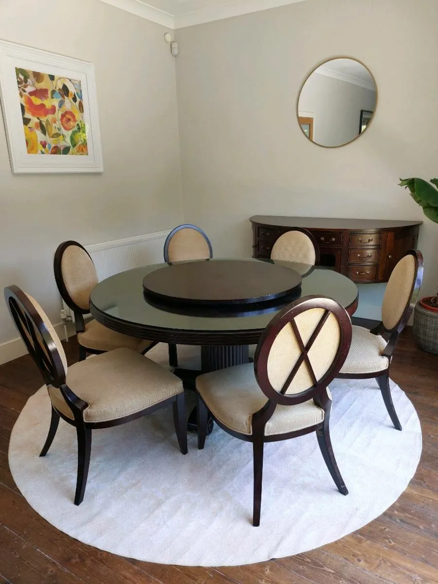 Dining table with chairs - Image 3
