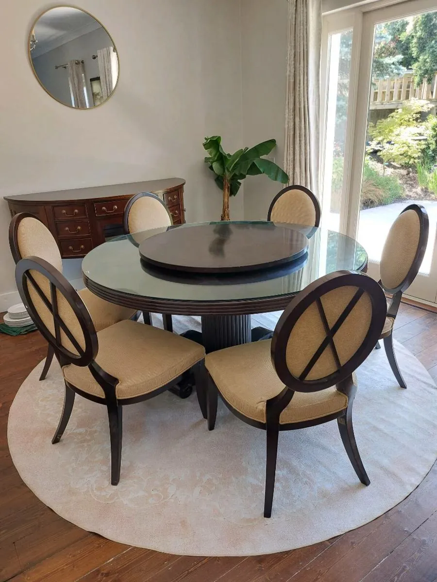 Dining table with chairs - Image 4