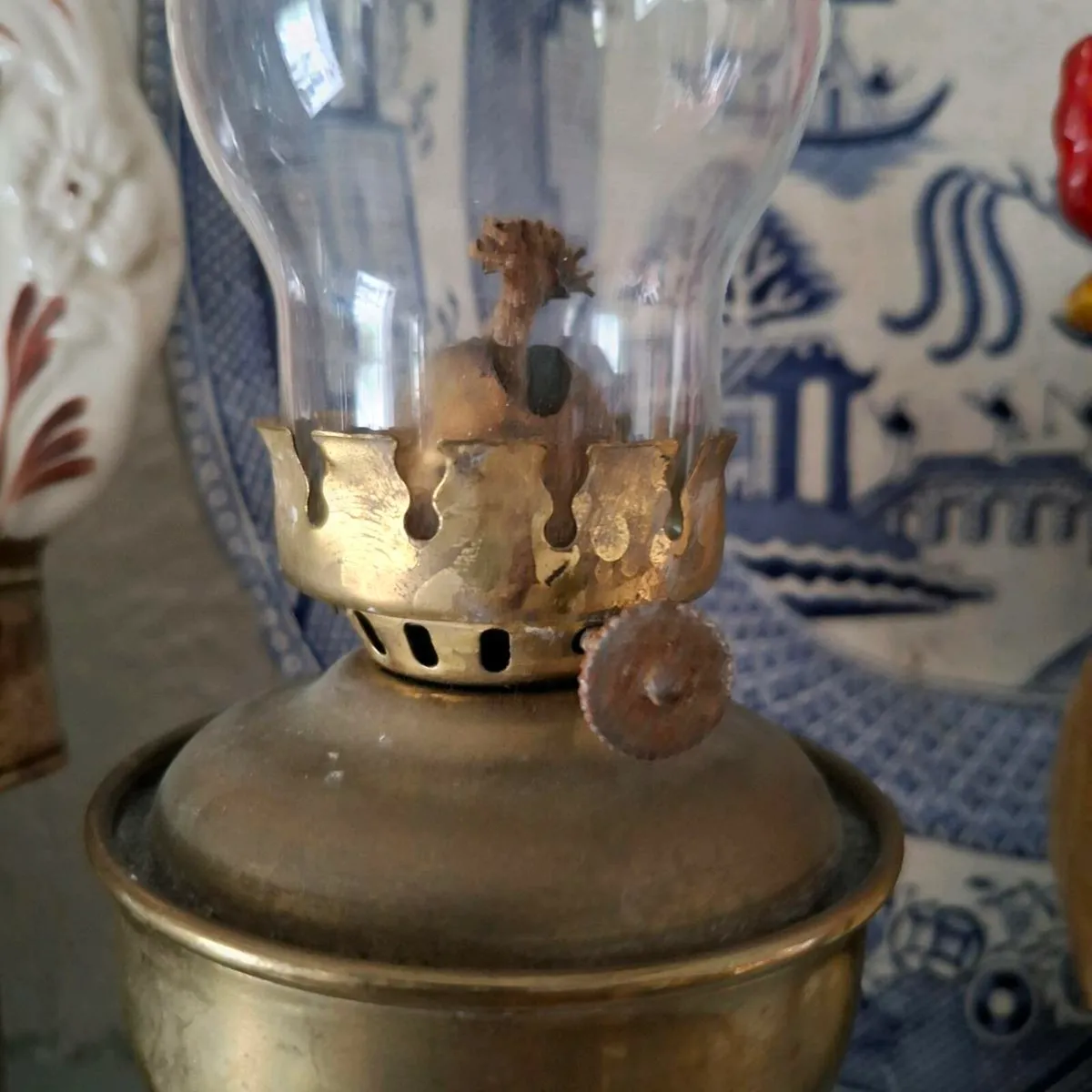 Brass Aladdin Oil Lamp - Image 2