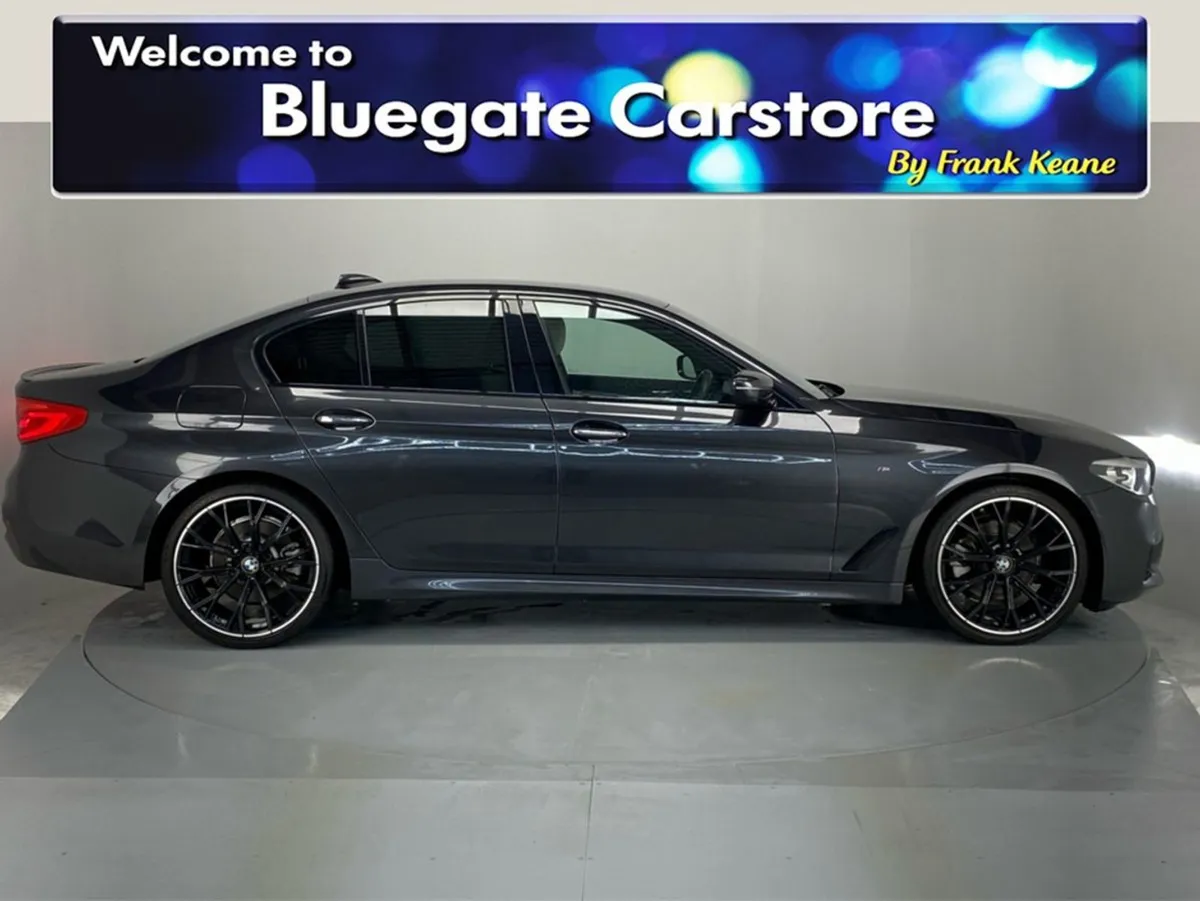 BMW 5 Series M Sport  cream Leather Interior fron - Image 2