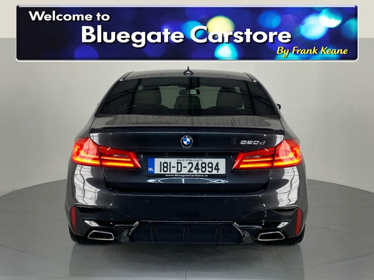 BMW 5 Series M Sport  cream Leather Interior fron - Image 3