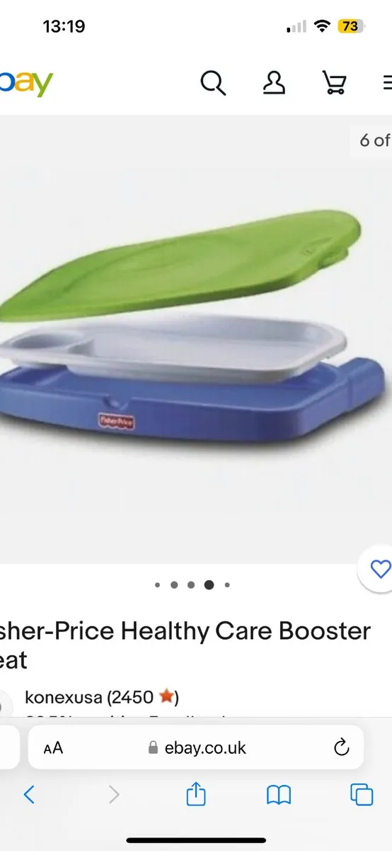Fisher Price Booster Seat - Image 2