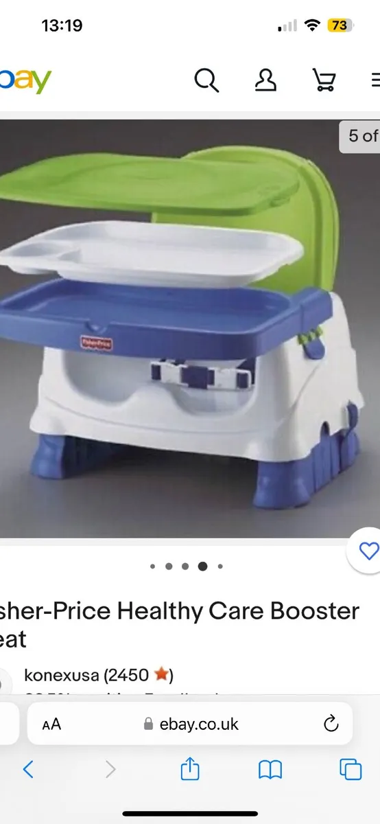 Fisher Price Booster Seat - Image 1