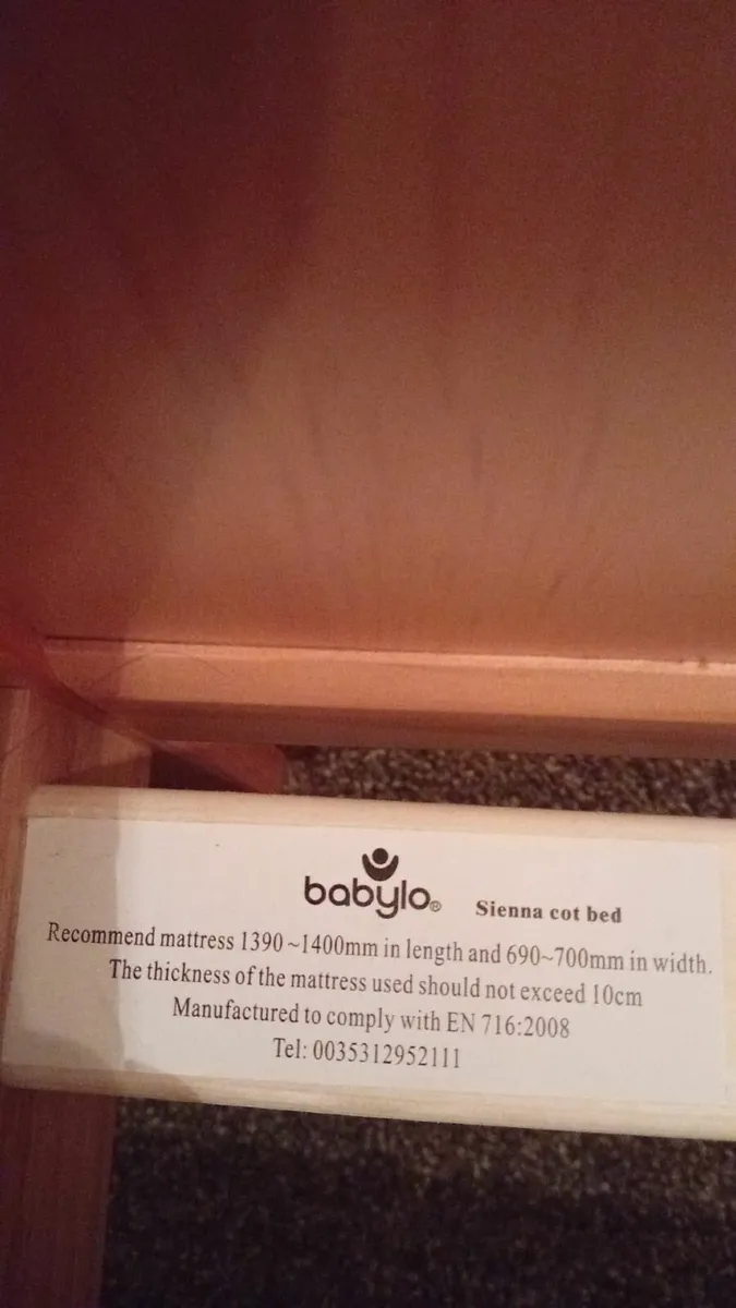 Babylo Cot Bed - Image 3