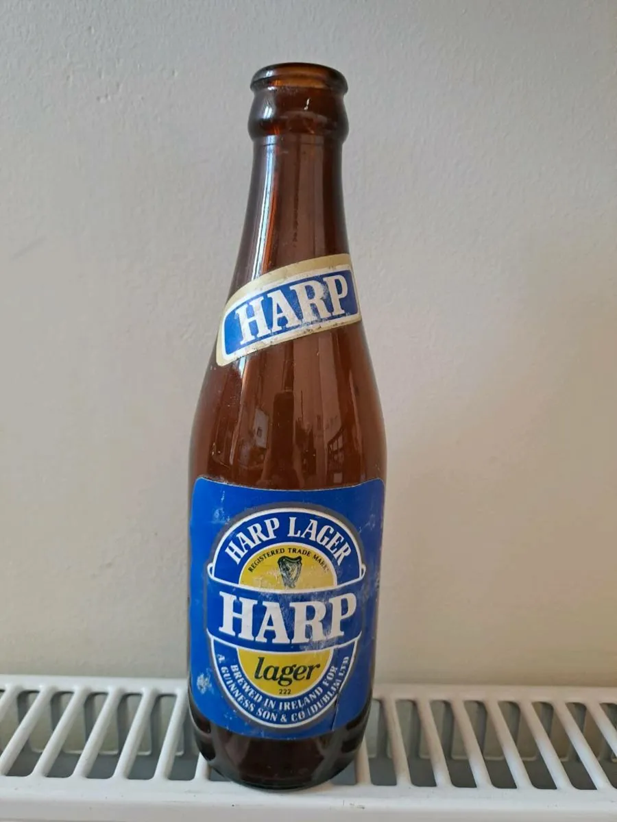 Old Harp beer bottle - Image 1