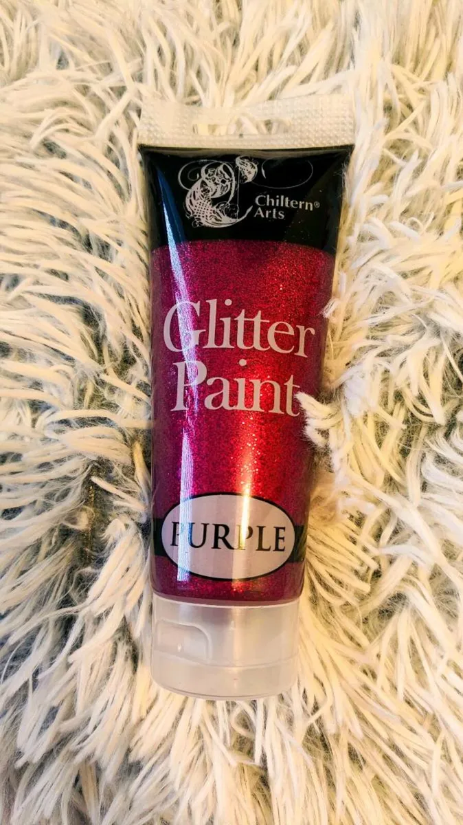 Purple Glitter Paint – Sparkly Finish - Image 2
