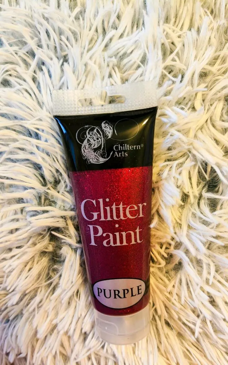 Purple Glitter Paint – Sparkly Finish - Image 4