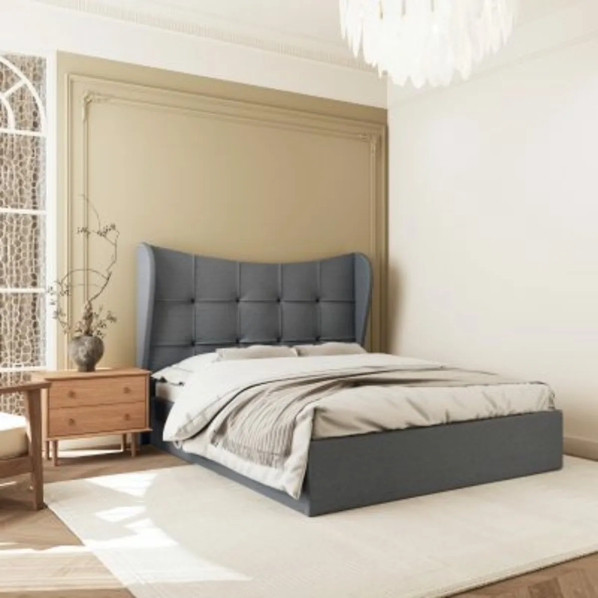 Double ottoman beds in Ireland king size - Image 2
