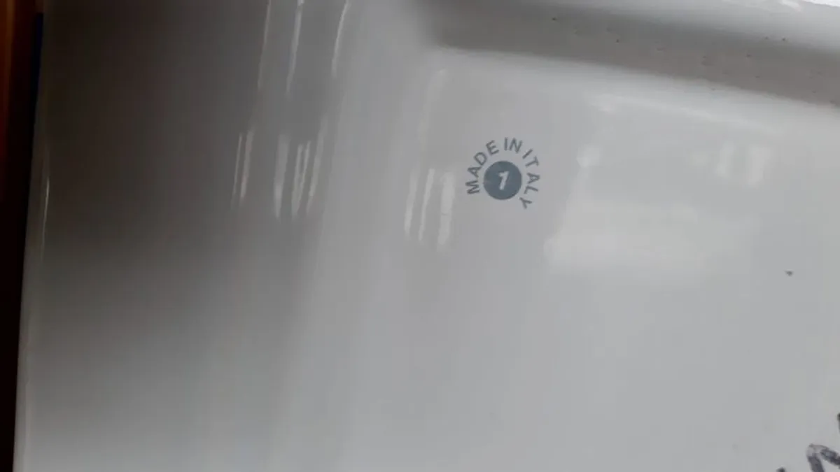 sink catalonia ceramic white Open to offers - Image 4